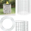 Pejse^Gabion-bålkurv Ø 100 cm galvaniseret jern - Gabion-bålkurv - Gabion-bålkurve - Home & Living
