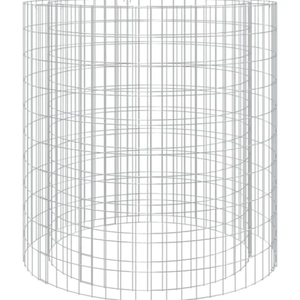 Pejse^Gabion-bålkurv Ø 100 cm galvaniseret jern - Gabion-bålkurv - Gabion-bålkurve - Home & Living