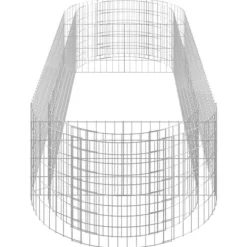 Krukker & Plantebeholdere^Gabion-højbed 300x100x50 cm galvaniseret jern - Gabion-havebed - Gabion-havebede - Home & Living