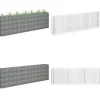 Discount Gabion-højbed 270x30x90 cm galvaniseret stål - Gabion-højbed - Gabion-højbede - Home & Living Krukker & Plantebeholdere