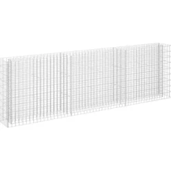 Discount Gabion-højbed 270x30x90 cm galvaniseret stål - Gabion-højbed - Gabion-højbede - Home & Living Krukker & Plantebeholdere