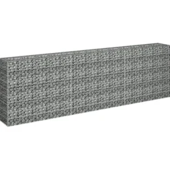 Discount Gabion-højbed 270x30x90 cm galvaniseret stål - Gabion-højbed - Gabion-højbede - Home & Living Krukker & Plantebeholdere