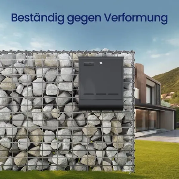 Discount Gabionkurv, metalstenkurv med 5 x 10 cm maskestørrelse til mursten, galvaniseret Springvand & Damme