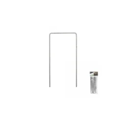 Haveduge^Galvaniseret metalstift i form af "U" bredde 7cm / højde 20cm