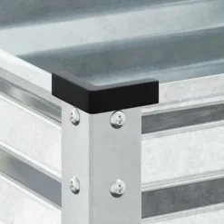 Discount Galvaniseret plantekasse til haven - Vejrbestandig stål | Størrelse: 100x45x90 cm Krukker & Plantebeholdere