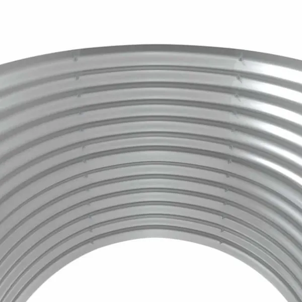 Best Galvaniseret plantekasse i stål - Højbed til have | Størrelse: 100x100x68 cm | Farve: Sølv Plantningsbænke