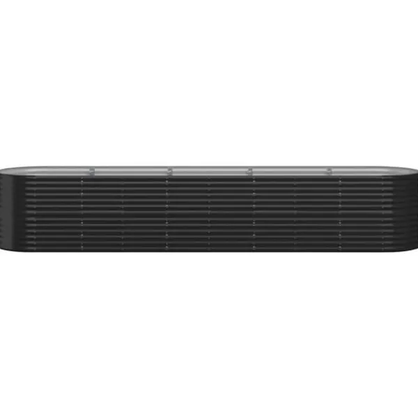 Best Galvaniseret plantekasse 368x80x68 cm | Farve: Antracitgrå Plantningsbænke