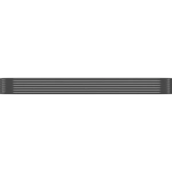 Plantningsbænke^Galvaniseret stål plantekasse 396x100x36 cm | Farve: Antracitgrå