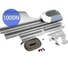 New Garageportåbner, 120W motorkraft, 12m² dækning,1000N Skure, Garager & Carports
