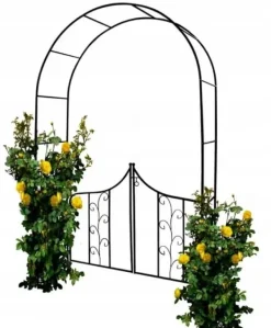 Garden Line - rosenbue metal - stald - 138x40x240 cm Krukker & Plantebeholdere