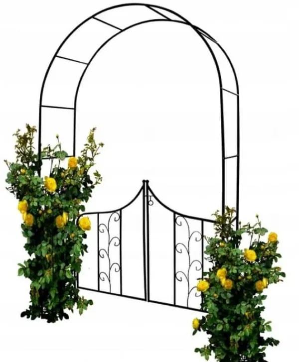 Garden Line - rosenbue metal - stald - 138x40x240 cm Krukker & Plantebeholdere