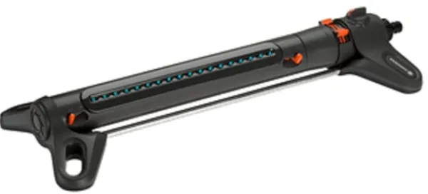 Vanding^Gardena AquaZoom M Oscillerende vandsprinkler Sort