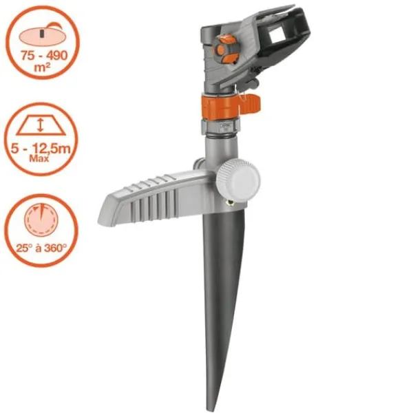 Gardena Vanding^Canon sprinkler på roterande plock