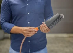 Online Cleansystem Wash Set med håndholdt børste M soft, sæbestifter Vanding