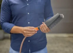 Online Cleansystem Wash Set med håndholdt børste M soft, sæbestifter Vanding