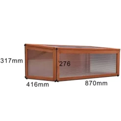 Clearance Gardiun Drivhus Wooden I Brun 41 x 90 x 32 cm Drivhus