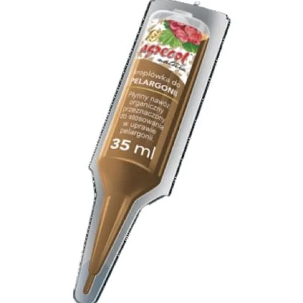 Gødningsmidler^Gødning, drypgødning til pelargonier 35 ml, Agrecol