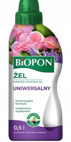Gødningsmidler^Gødning til blomster og planter universal mineralgel 0,5 l