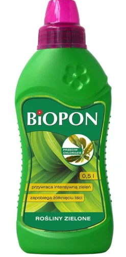 New Gødning til grønne planter mod gulning 0,5 l Gødningsmidler
