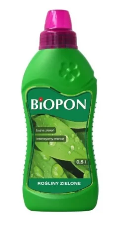 Hot GØDNING TIL GRØNNE PLANTER FLYDENDE 0,5L - BR BIO-1005 Gødningsmidler