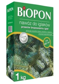 Best GØDNING TIL NÅLETRÆER. MOD BRUNING AF NÅLE 1 KG - BR BIO-1055 Gødningsmidler