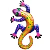 Havedekorationer^Gecko Lizard Vægskilt Have Ornament 14x21,8x0,8cm - Gul