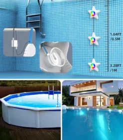 Pool- & Spatilbehør^GedFong App-styret LED Poollampe Hvid