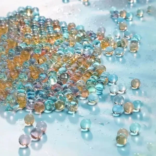 Vanding^Gelkugler farvet vand til blomster hydrogel jord 50000 stk Hydrogel
