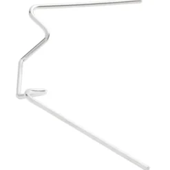 Drivhus^Glasclips/flueben til drivhus - 50 stk. galvaniseret stål | Type: W | Størrelse: -