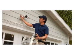 Clearance Nest Cam with floodlight (wired) Sikkerhedsmonitorer & Videokameraer