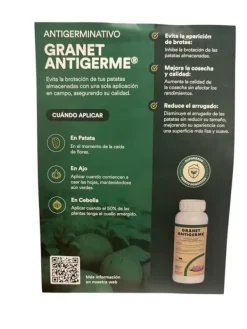 Ukrudtsmiddel^Granat Antigerme, Effektiv Spirehæmning, Forbedrer Høstkvalitet, Brugervenlig Anvendelse