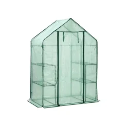 Outlet Grønt plastikdrivhus, 143 x 73 x 195 cm Drivhus