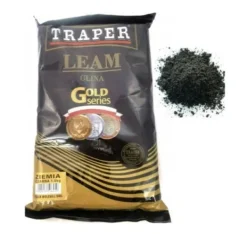 New Groundbait-additiv TRAPER Gold Series Sort muldvarpejord 1,5 kg Jord & Sand