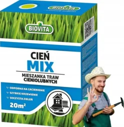 Sale Græsblanding Cieńmix 0,5 kg Græsplæne til skyggefulde steder, skyggebestandig Jord & Sand