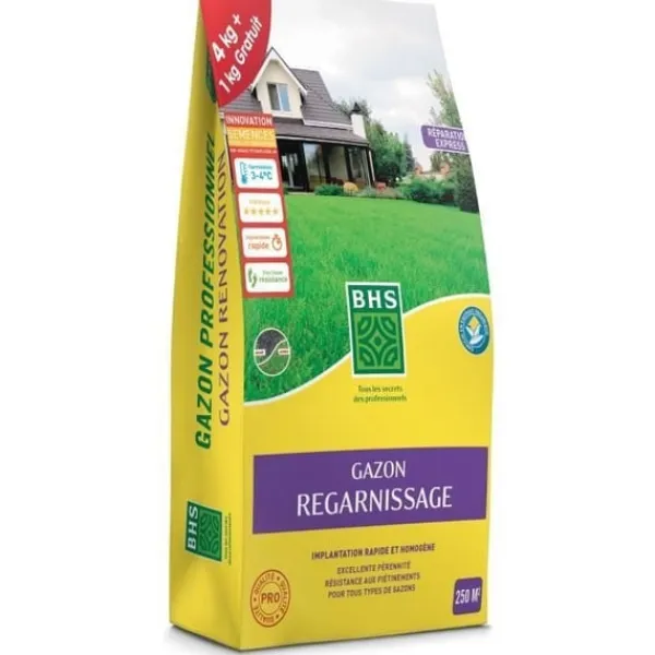 Outlet Græsplæne - BHS - Græsplænegenvækst 5 kg Gødningsmidler