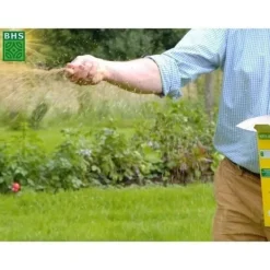 Best Græsplæne - BHS - Seaside Lawn 10 kg | Modstandsdygtig over for vind, tørke og salt | Smuk, attraktiv og robust sommergræsplæne. Jord & Sand