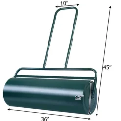 Clearance Græsplænerulle, 112×90×30 cm, Grøn Haveværktøj