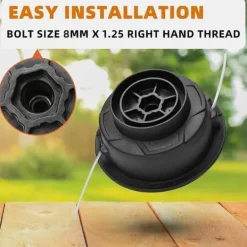 Havemaskiner^Græstrimmerhoved Stihl AutoCut C6-2 - m8*1.25 Skærehoved