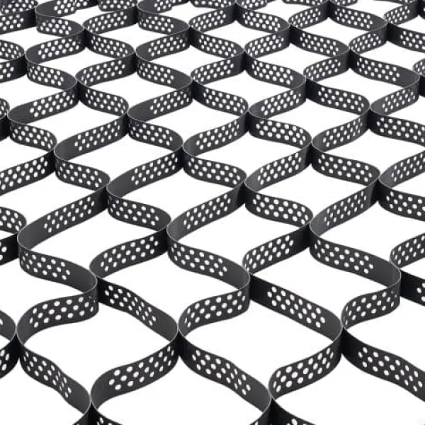 Haveduge^Grusgitter, 500x198 cm, Sort, HDPE jordstabilisering