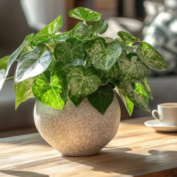 Outlet Gåsefod - Sæt med 3 - Syngonium podophyllum 'Pixie' - Højde 25-40cm - ⌀12cm Krukkeplanter Indendørs
