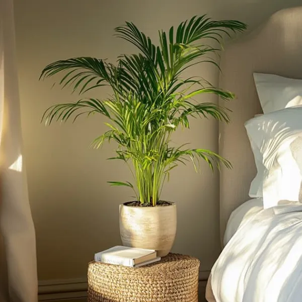 Best Guldpalme - Sæt med 2 - Dypsis lutescens - Højde 60-70cm - ⌀17cm Krukkeplanter Indendørs