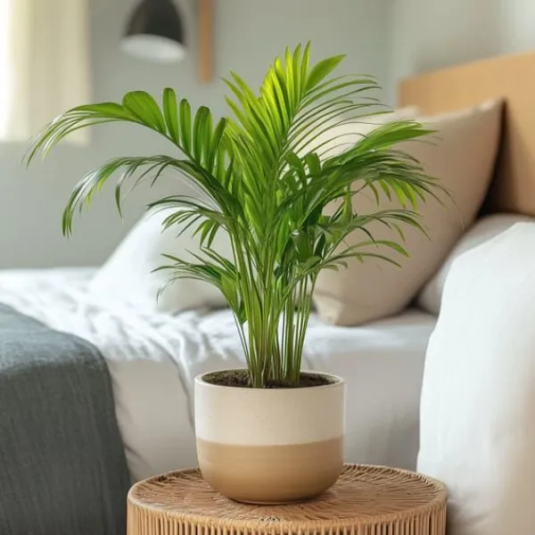 Krukkeplanter Indendørs^Guldpalme - Sæt med 3 - Dypsis lutescens - Højde 30-45cm - ⌀12cm