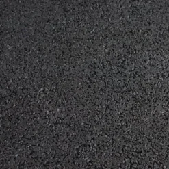Havedekorationer^Gummiflise med EPDM-toplag 45 mm - 50 x 50 cm - Sort