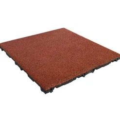 Discount Gummiflise 45mm - 50x50 cm - Rød Havedekorationer
