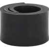 Snerydning^Gummikant til sneplov - Effektiv snerydning og overfladebeskyttelse | Størrelse: 120x10x1 cm | Farve: Sort