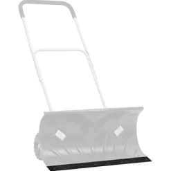 Clearance Gummikant til sneplov - Støjsvag og holdbar | Størrelse: 80x15x1 cm | Farve: Sort Snerydning