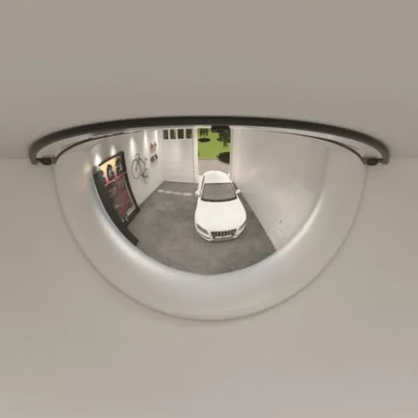 Sikkerhedsspejle^Halve kuppelspejle 2 stk. Ø30 cm akryl - Trafikspejl - Trafikspejle - Home & Living