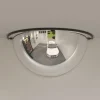 Sikkerhedsspejle^Halve kuppelspejle 2 stk. Ø40 cm - Sikkerhedsspejl i akryl | Farve: Transparent | Størrelse: Ø40 cm