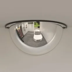 Sikkerhedsspejle^Halve kuppelspejle 2 stk. Ø40 cm - Sikkerhedsspejl i akryl | Farve: Transparent | Størrelse: Ø40 cm