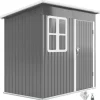 Skure, Garager & Carports^Have Skur, 221x133x190 cm, Mørkegrå